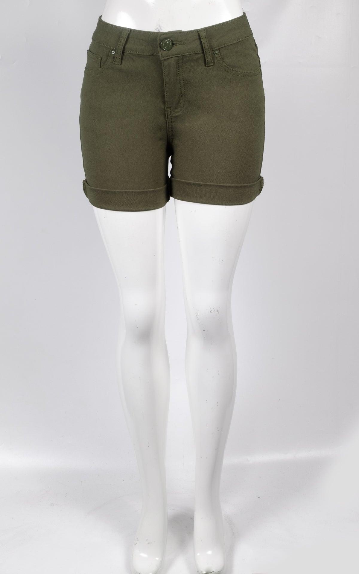 OLIVE SHORTS-WSP/6.50-PKG/12-SIZE/1.3.5x2.7x2.9x2.11x2.13.15